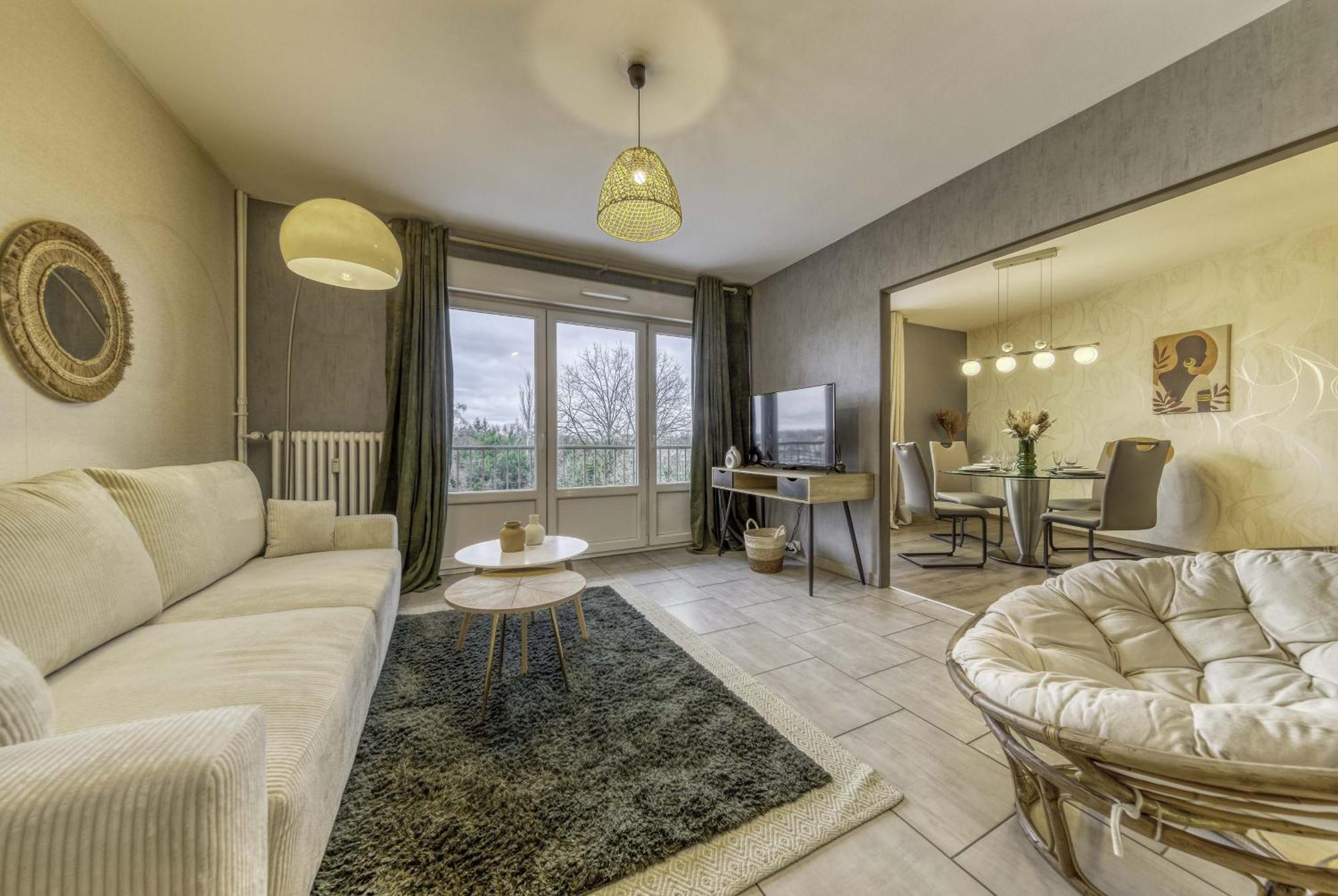 Appartement Les Oiseaux 泰昂维 外观 照片